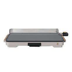Beautiful XL Electric Griddle 12" x 22"- Non-Stick, Porcini Taupe by Drew Barrymore