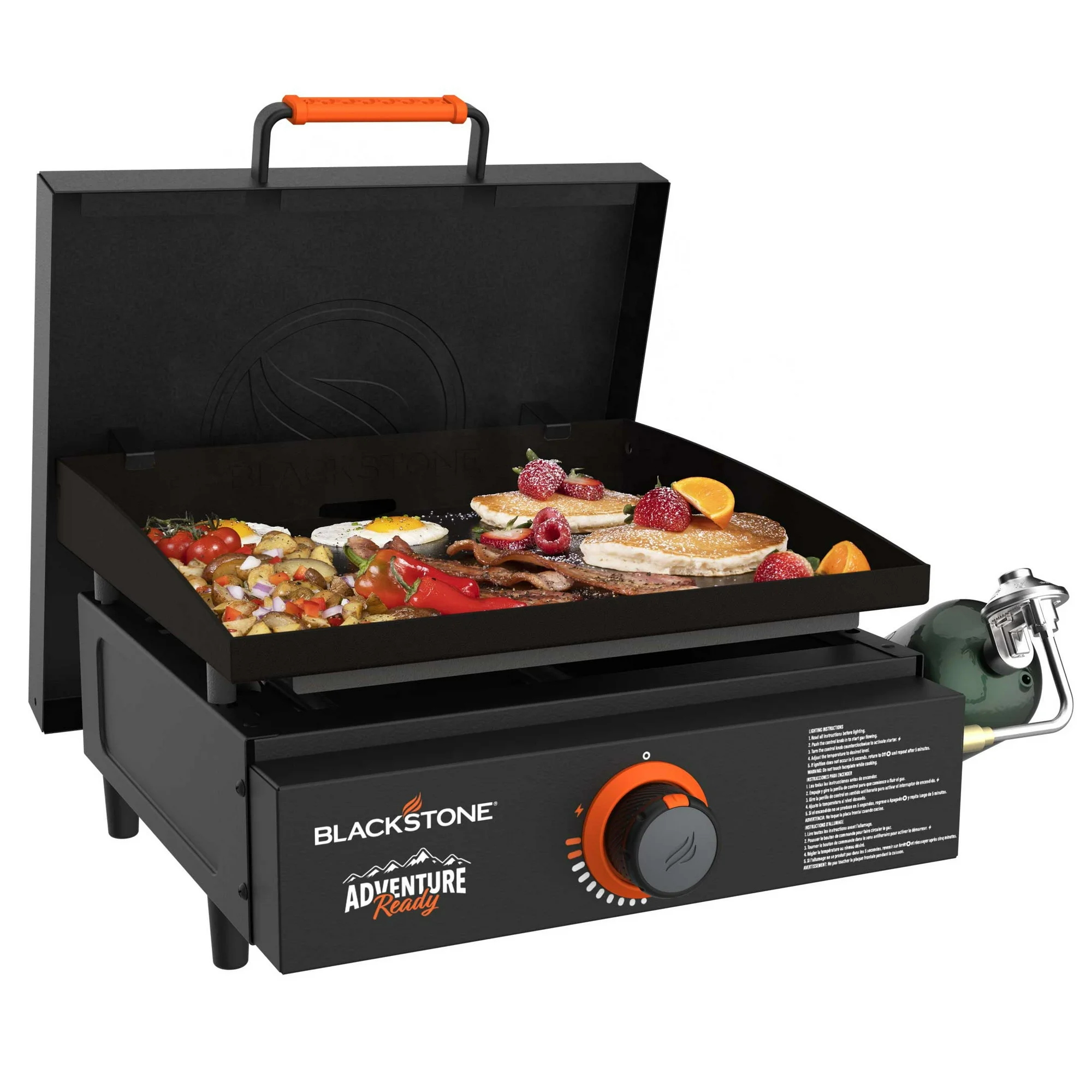 Blackstone Adventure Ready 17” Propane Griddle with Hard Cover