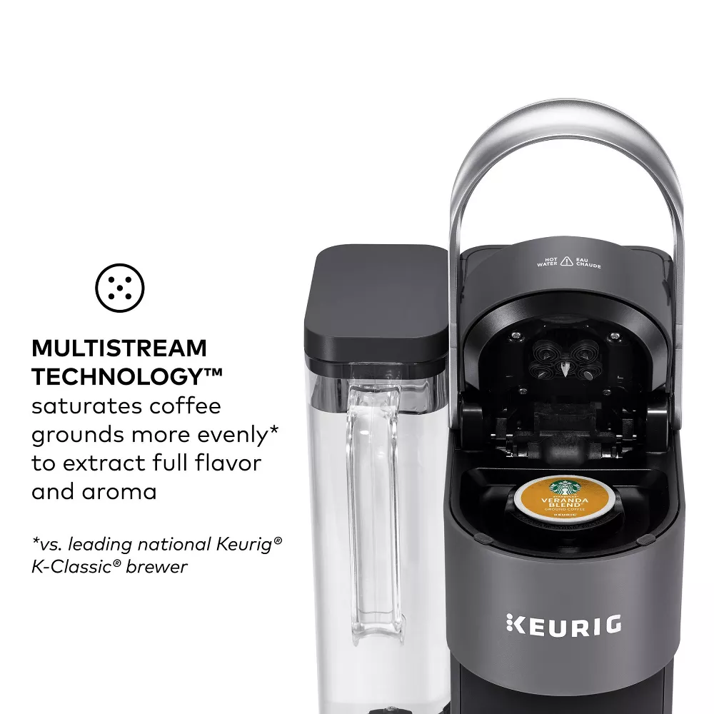 Keurig K-Supreme SMART Single Serve Coffee Maker with WiFi Compatibility, 4 Brew Sizes, and 66oz Removable Reservoir - Gray - Image 7