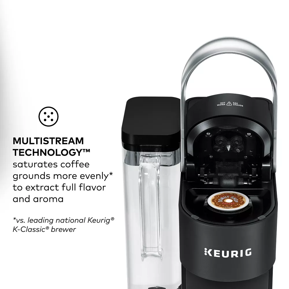 Keurig K-Supreme SMART Single Serve Coffee Maker with WiFi Compatibility, 4 Brew Sizes, and 66oz Removable Reservoir - Black - Image 8