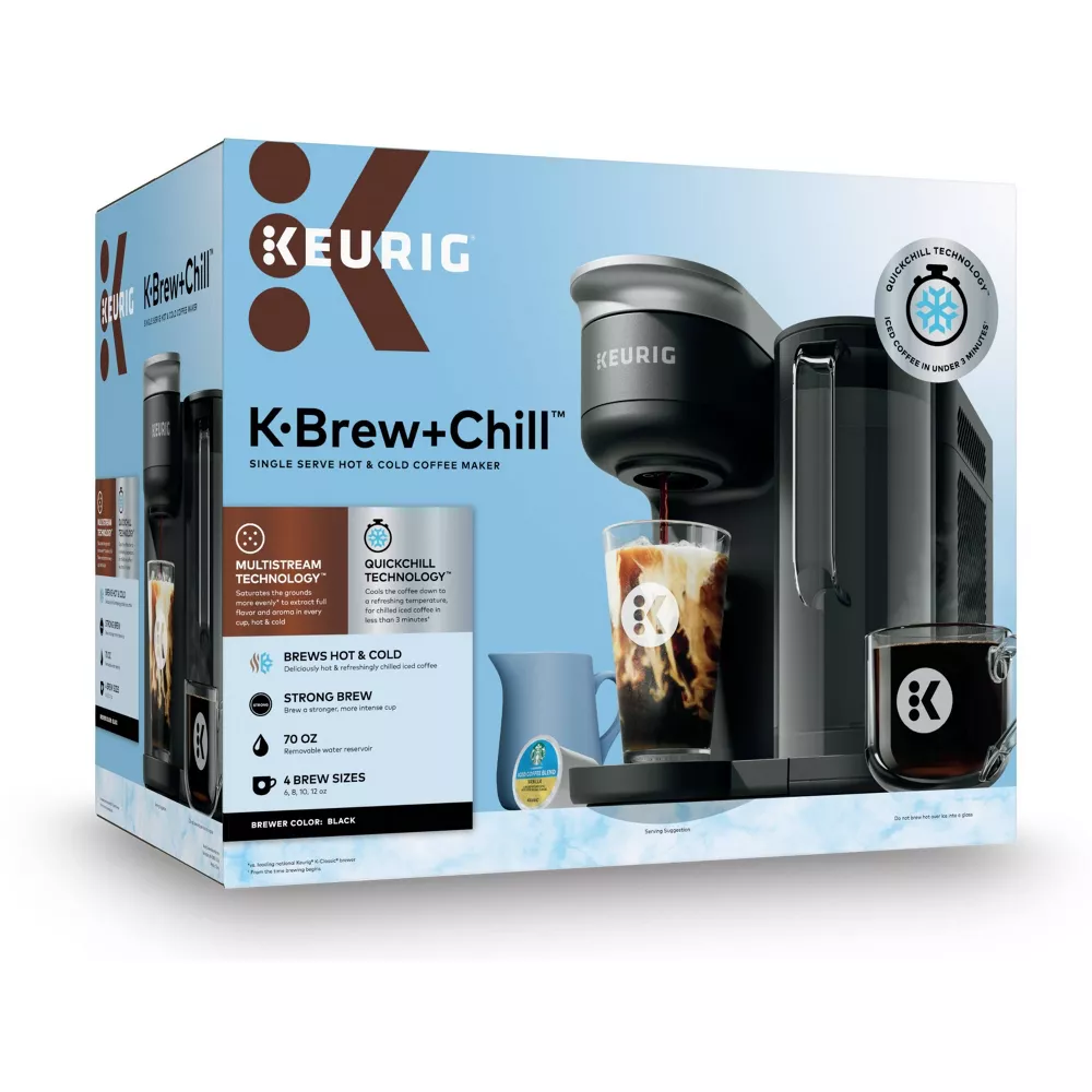 Keurig K-Brew & Chill Coffee Maker Black - Image 8