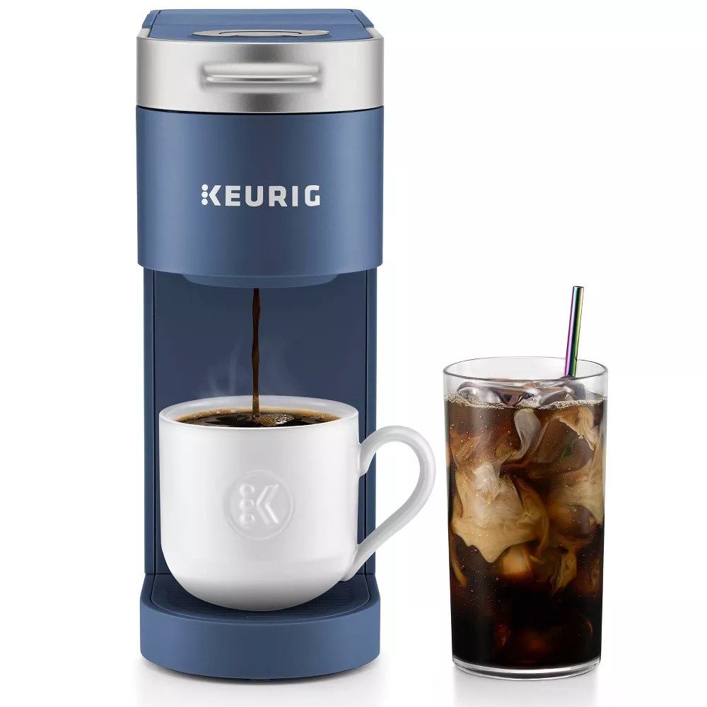 Keurig K-Iced Plus Single-Serve K-Cup Pod Coffee Maker with Iced Coffee Option - Alpine Blue - Image 6