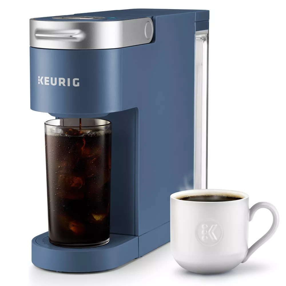 Keurig K-Iced Plus Single-Serve K-Cup Pod Coffee Maker with Iced Coffee Option - Alpine Blue - Image 8