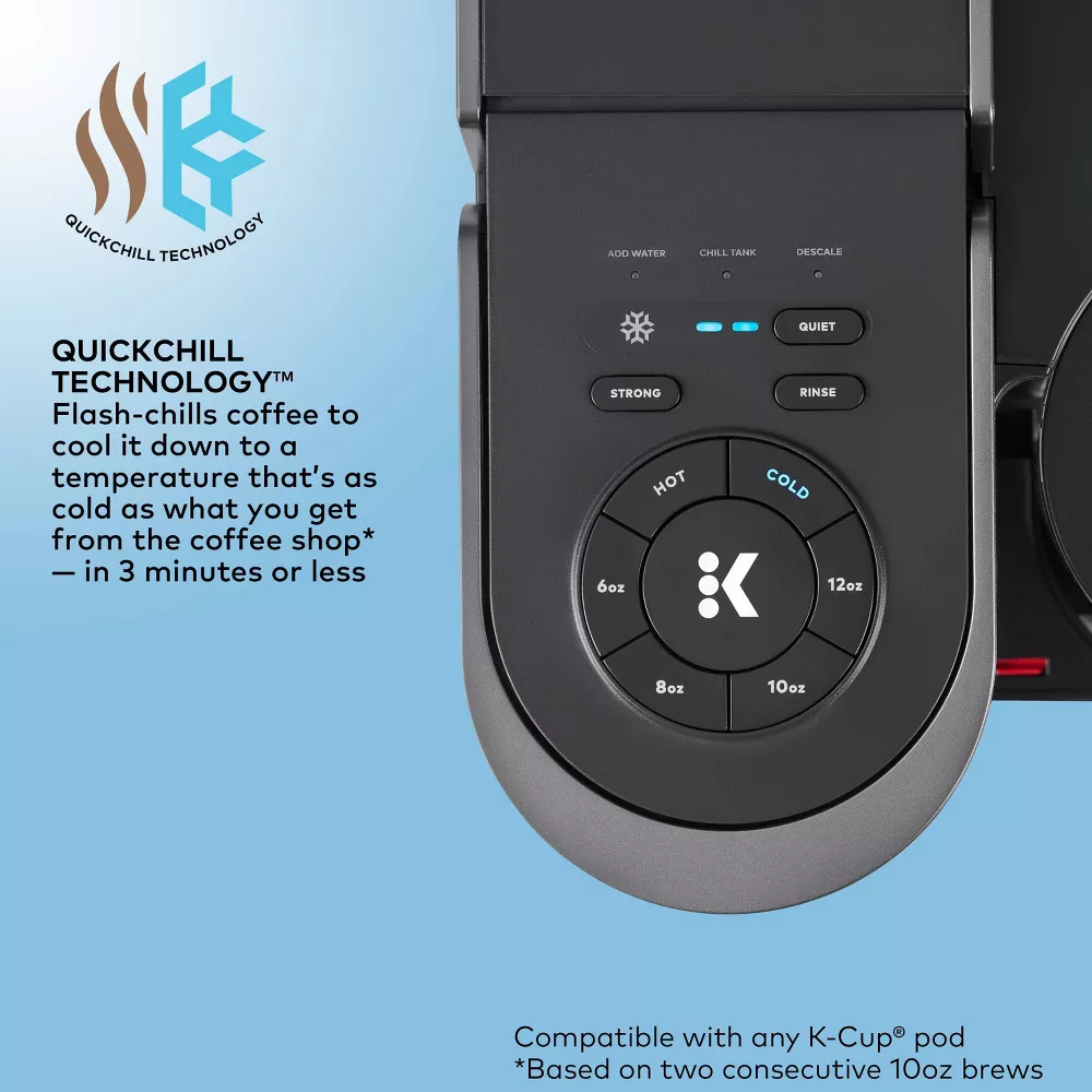 Keurig K-Brew & Chill Coffee Maker Black - Image 12