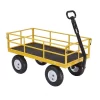 Gorilla Carts GOR1201B 1200-lb. Heavy-Duty Steel Utility Cart, 13" Tires