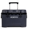 Igloo 52 QT Overland Ice Chest Cooler with Wheels, Gray