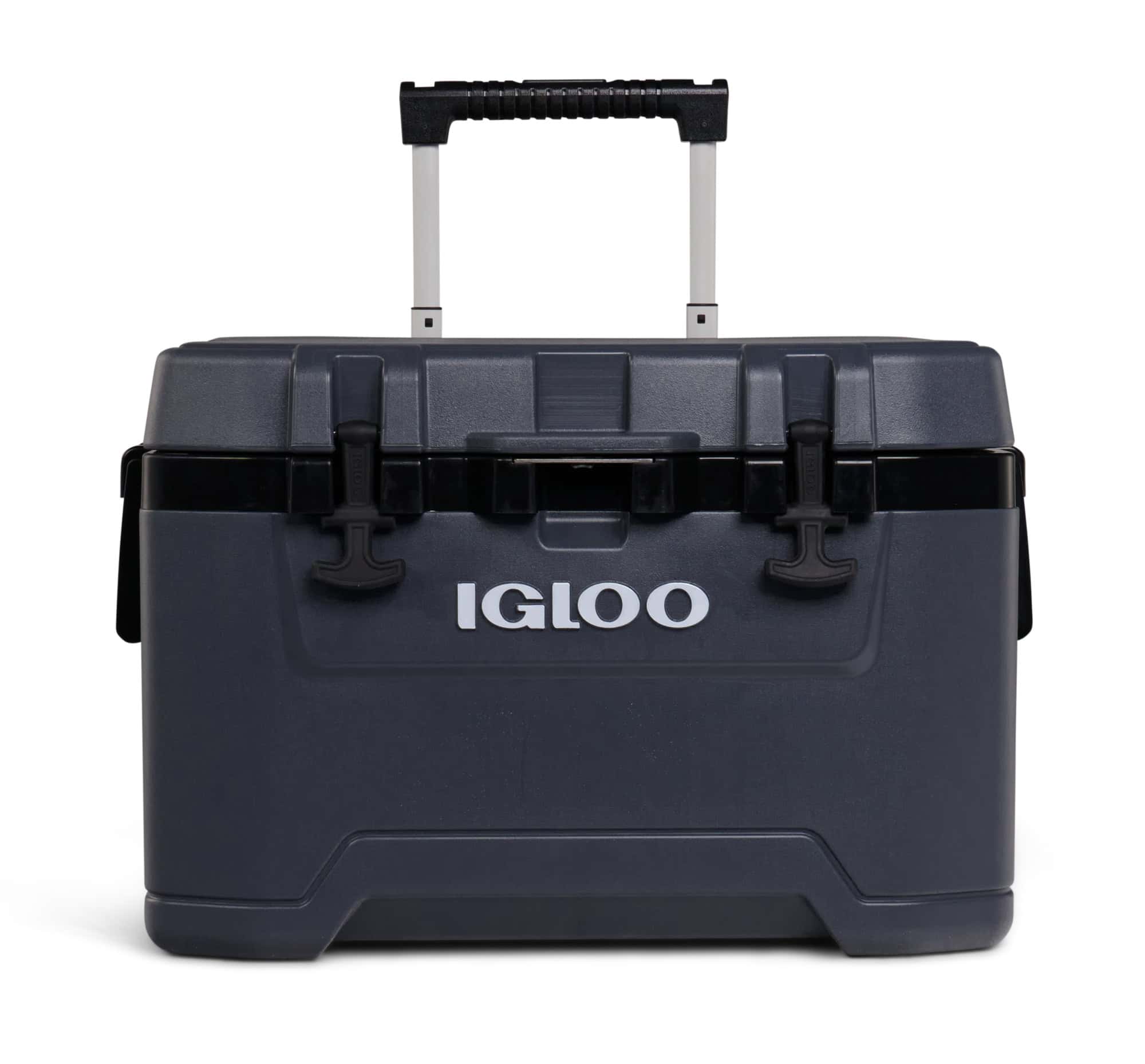 Igloo 52 QT Overland Ice Chest Cooler with Wheels, Gray