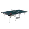 MD Sports Mid Size Table Tennis Table, 15mm, 4 Piece, Pong Table, by MD Sports