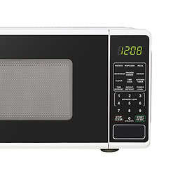 Mainstays 0.7 Cu ft Countertop Microwave Oven, 700 Watts, White