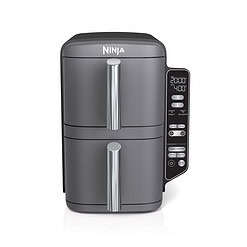 Ninja DoubleStack XL 10 QT, 4-in-1, 2-Basket Air Fryer, Space Saving Design, SL400