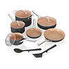Ninja CW89012 Extended Life Essential Ceramic 12-Piece Cookware Set, PFOA/PFAS Free
