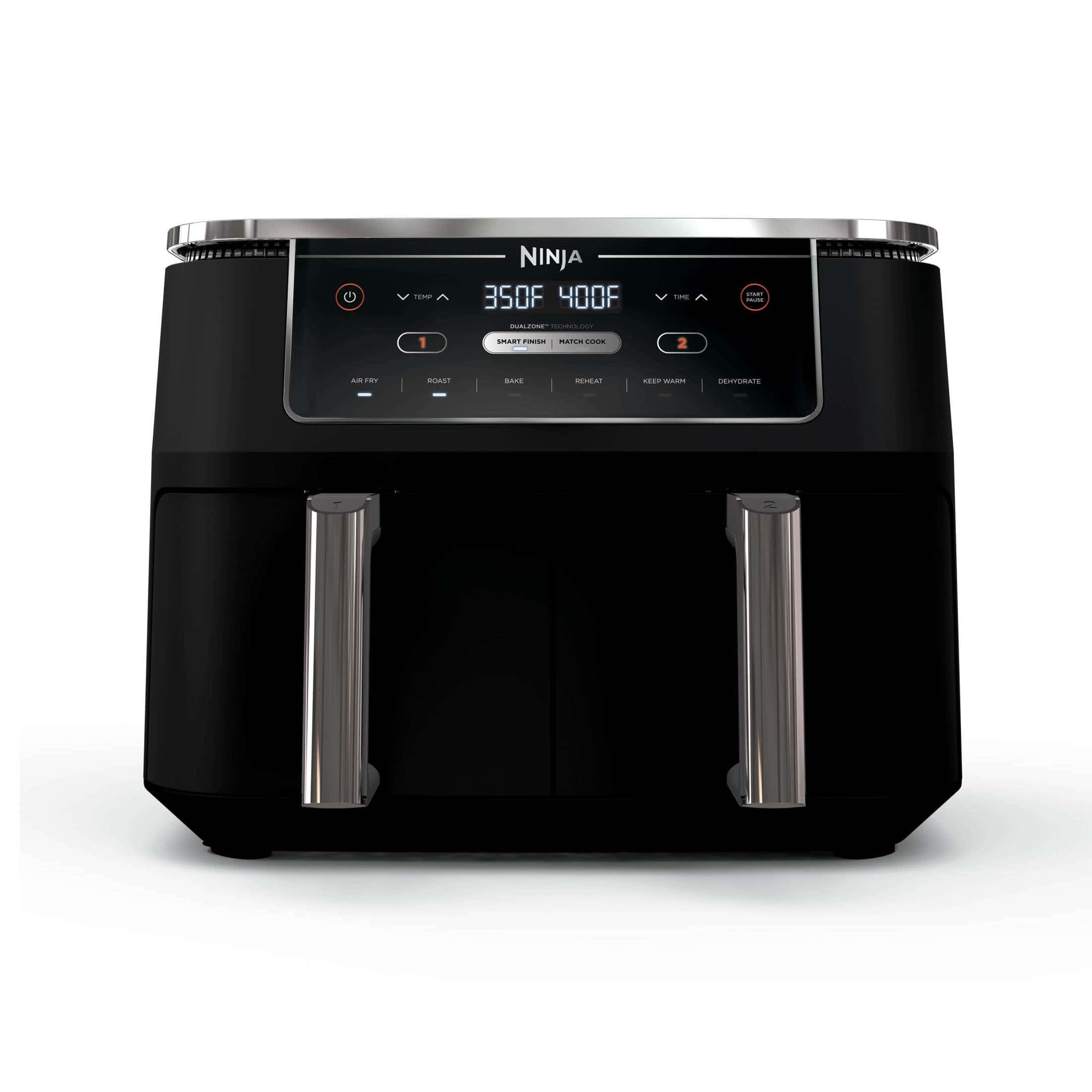 Ninja Foodi 6-in-1 - 10-Qt. 2-Basket Air Fryer with DualZone Technology- Air Fry, Roast & More