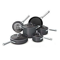 Ninja Foodi NeverStick Premium Hard-Anodized 10-Piece Cookware Set, oven safe to 500°F