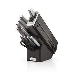 Ninja NeverDull Essential 12-Piece Stainless Steel Knife Set with Built-in Sharpener, K22012