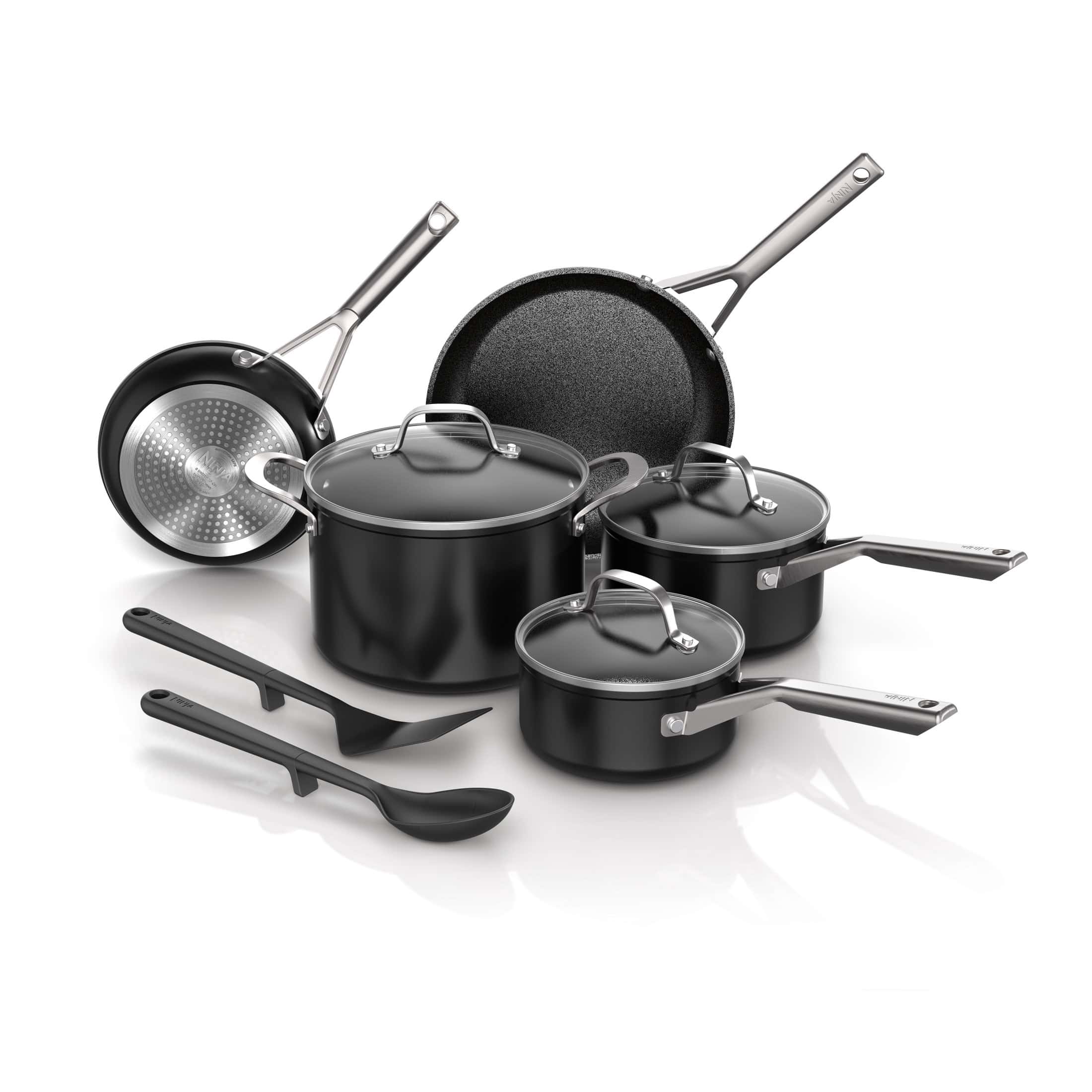 Ninja C19010 NeverStick Essential 10-Piece Cookware Set