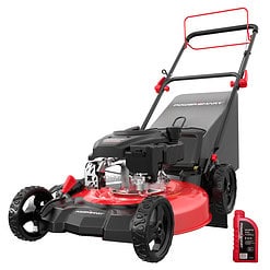 PowerSmart Gas Self-Propelled 21-inch 170cc Lawn Mower with 6-position Height Adjustment