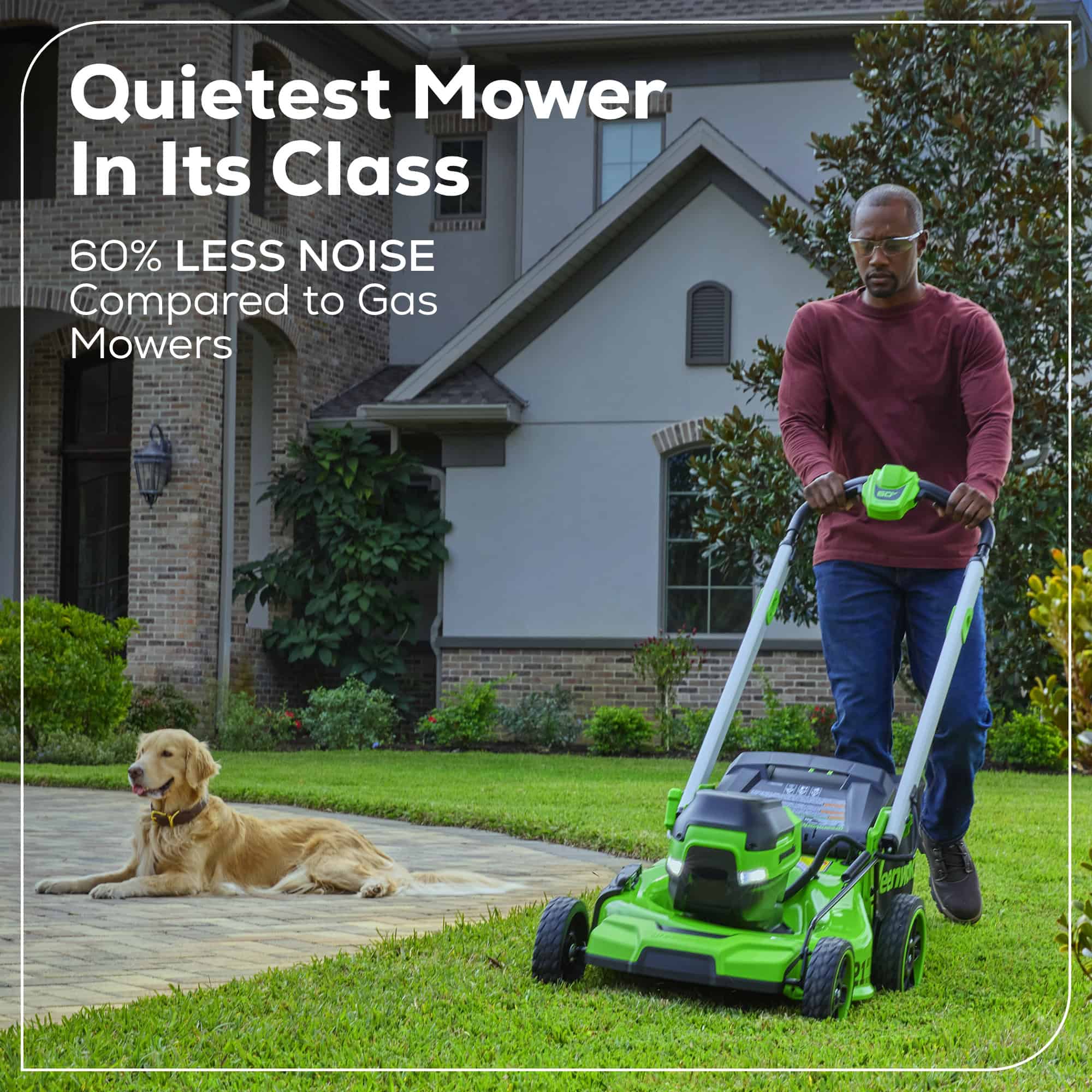 Greenworks Lawn Mower - Thumbnail 3
