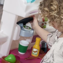 Step2 Fun with Friends Pink Toddler Kitchen Play Set