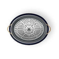 Beautiful 10 in 1 6 Qt Electric Multi-Cooker, Starry Night by Drew Barrymore, Blue