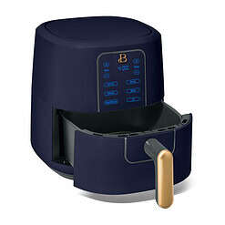 Beautiful 3 Qt Air Fryer with TurboCrisp Technology, Starry Night by Drew Barrymore, Blue