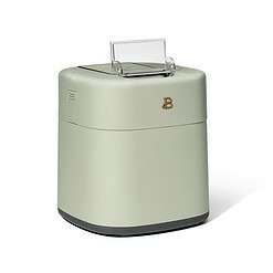 Beautiful 1.5 Qt Ice Cream Maker with Touch Activated Display, Sage Green by Drew Barrymore