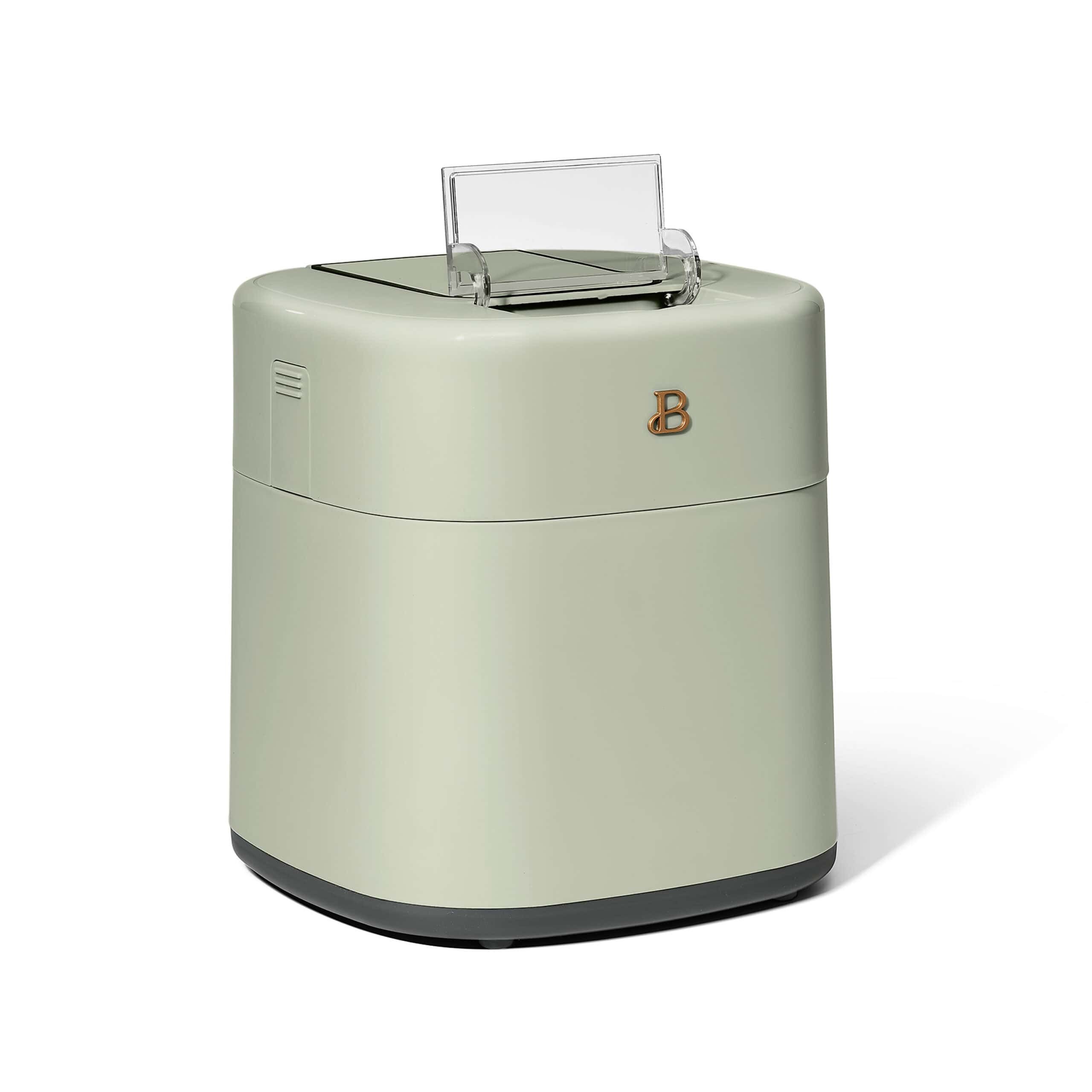 Beautiful 1.5 Qt Ice Cream Maker with Touch Activated Display, Sage Green by Drew Barrymore