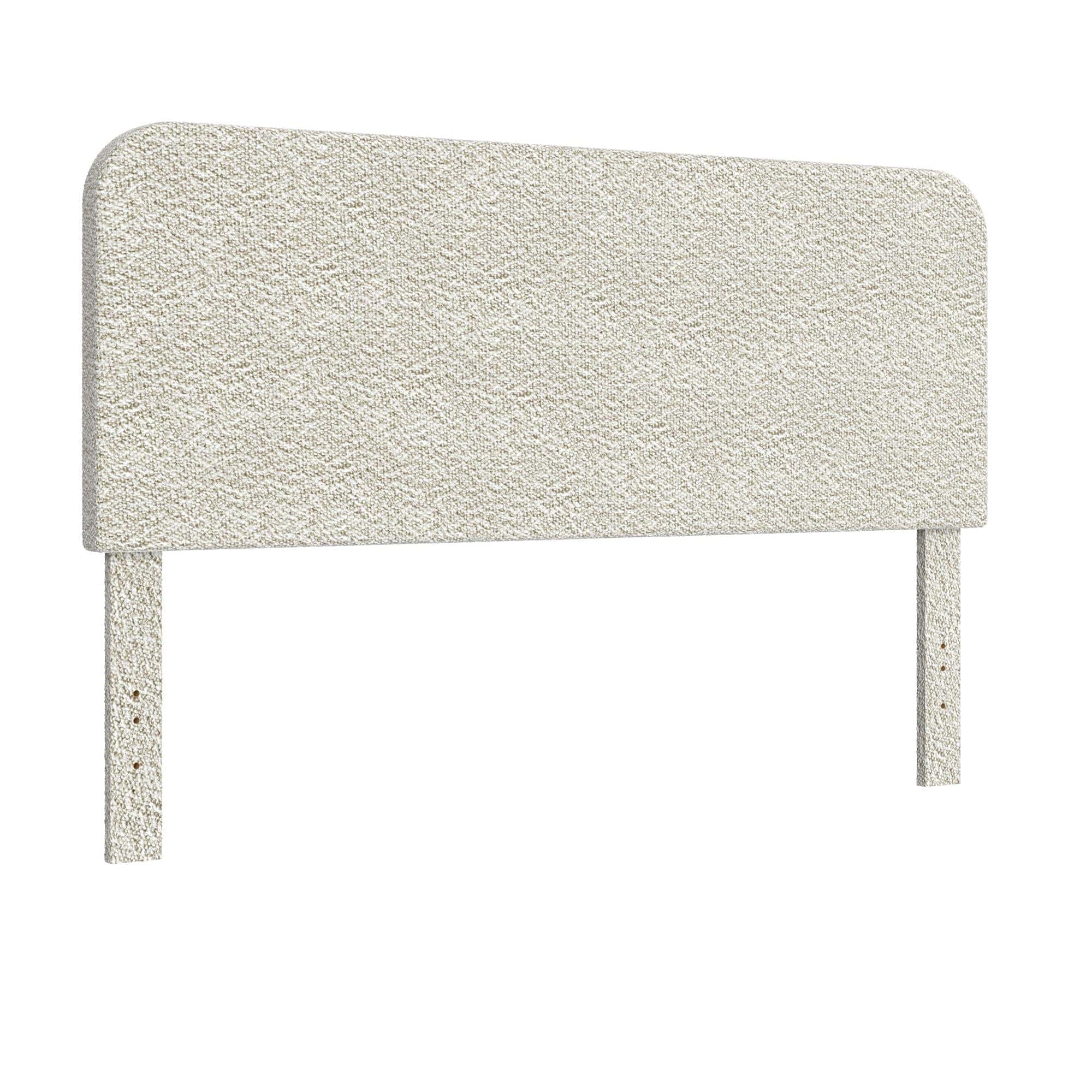 Better Homes & Gardens Juliet Full/Queen Boucle Headboard, Ivory