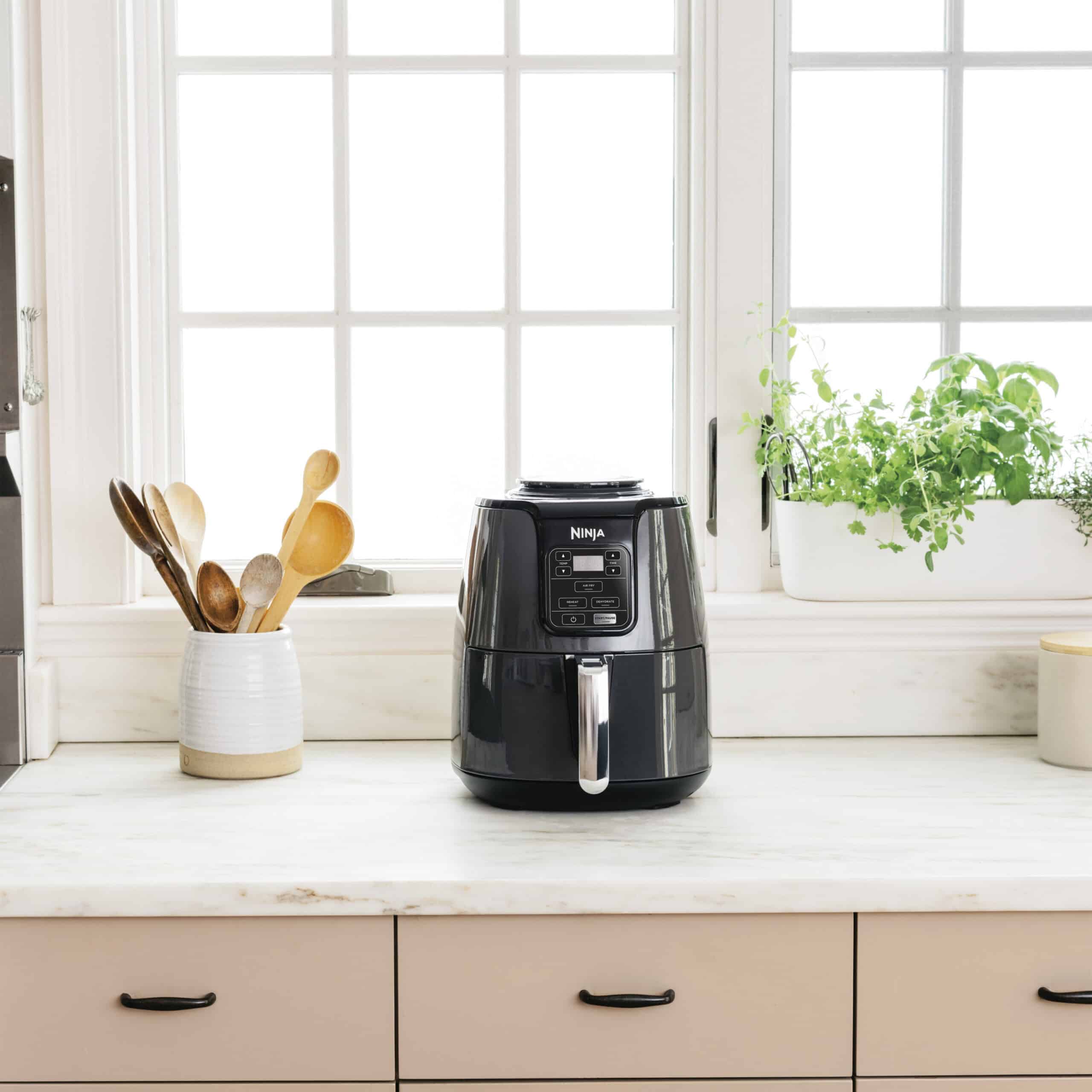 Ninja AF100WM 4QT Air Fryer, Black