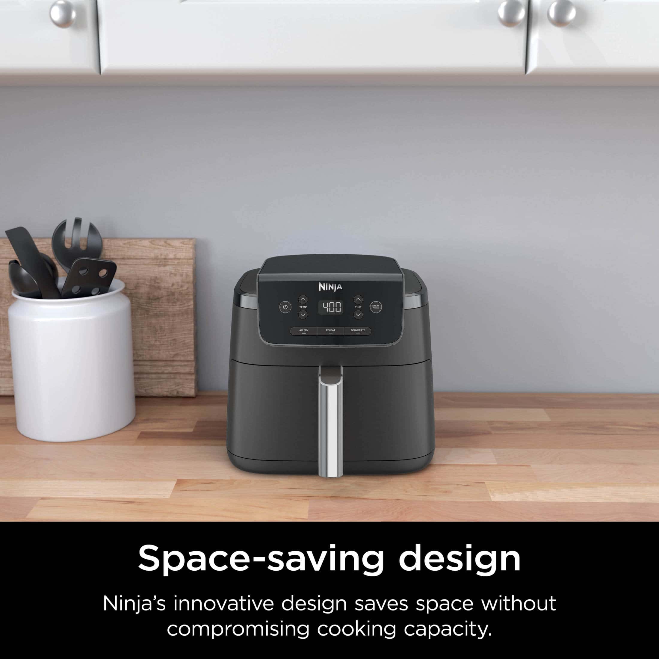 Ninja AF140 Air Fryer Pro XL 5QT Basket Air Fryer, 3-in-1 Functionality, Nonstick, 400°F Air Crisp Technology