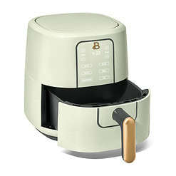 Beautiful 3 Qt Air Fryer with TurboCrisp Technology, Sage Green by Drew Barrymore