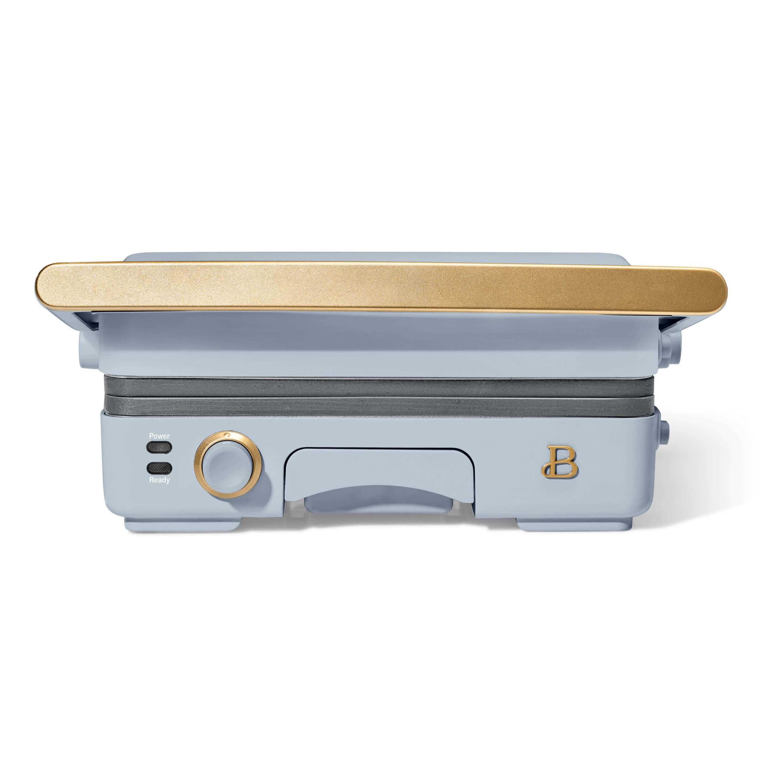 Beautiful 2-in-1 Panini Press & Grill, Cornflower Blue by Drew Barrymore
