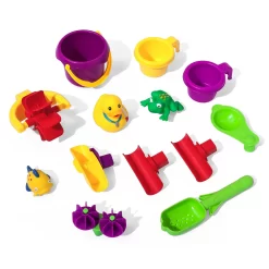 Step2 Rain Showers Splash Pond Blue Plastic Water Table for Toddlers