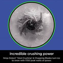 Ninja TB400 Detect Kitchen System Power Blender + Processor with Blend Sense Technology, Silver