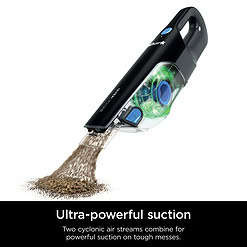Shark UltraCyclone Pet Pro Cordless Handheld Vacuum, Motorized Pet Tool with PowerFins & Crevice Tool