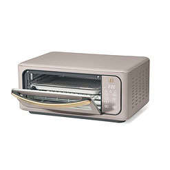 Beautiful Infrared Air Fry Toaster Oven, 9-Slice, 1800 W, Porcini Taupe by Drew Barrymore