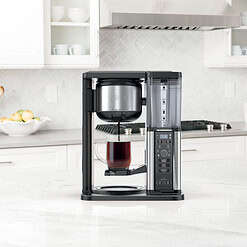 Ninja CM300 10 Cup Drip Coffee Maker, Hot & Iced Coffee, Stainless, Glass Carafe