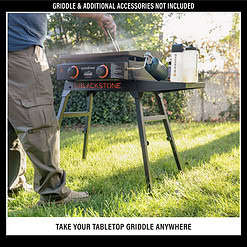 Blackstone Portable Griddle Grill Stand - Fits 22" and 17" Tabletop Models