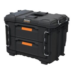 RIDGID 257067 2.0 Pro Gear System 22 in. XL 2 Drawers Modular Tool Box Storage