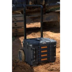 RIDGID 257068 2.0 Pro Gear System 22 in. XL 4 Drawers Modular Tool Box Storage