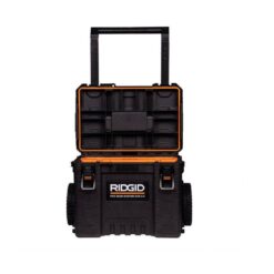 RIDGID 254065-254067 Pro Gear System Gen 2.0 Stackable Rolling Tool Box and 22 in. Heavy Duty Medium Tool Box