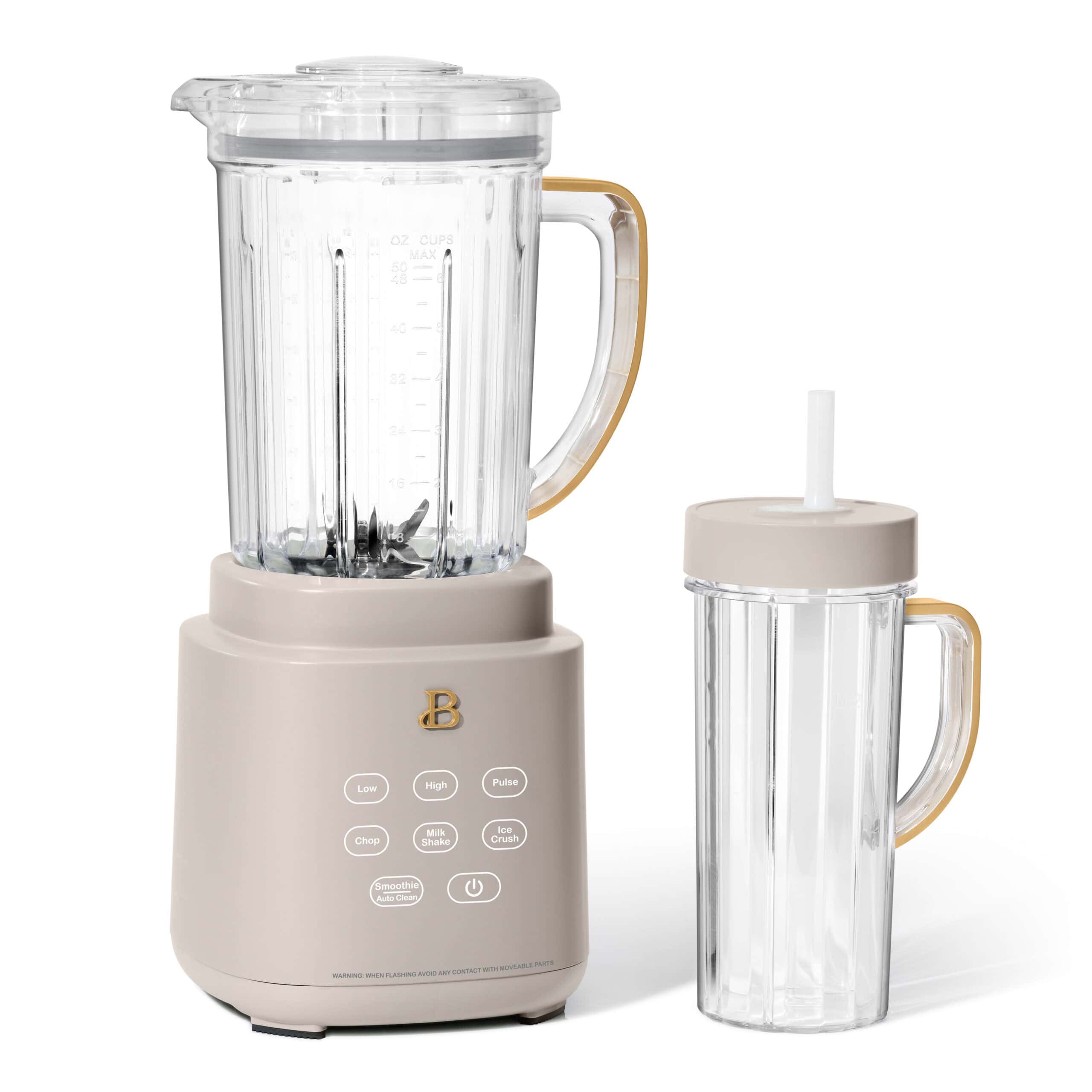 Beautiful PowerExact Blender, Porcini Taupe by Drew Barrymore