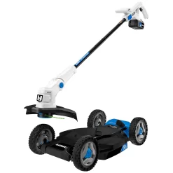 HART 20-Volt 12-inch Cordless Trim Mower Kit, (1) 4.0Ah Lithium-Ion Battery