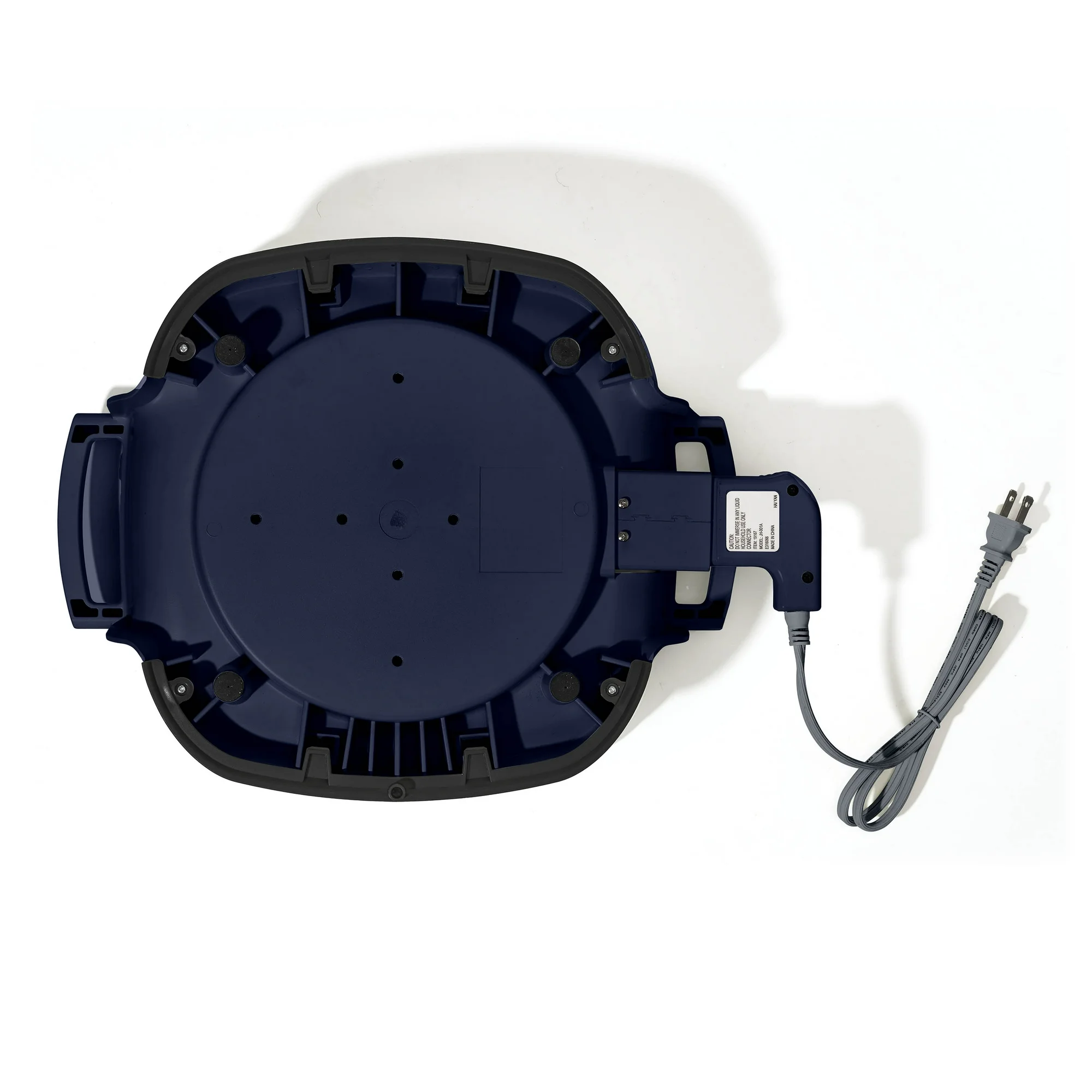 Beautiful 5 in 1 Electric Skillet - Expandable up to 7 Qt with Glass Lid, Starry Night by Drew Barrymore, Blue - Image 6