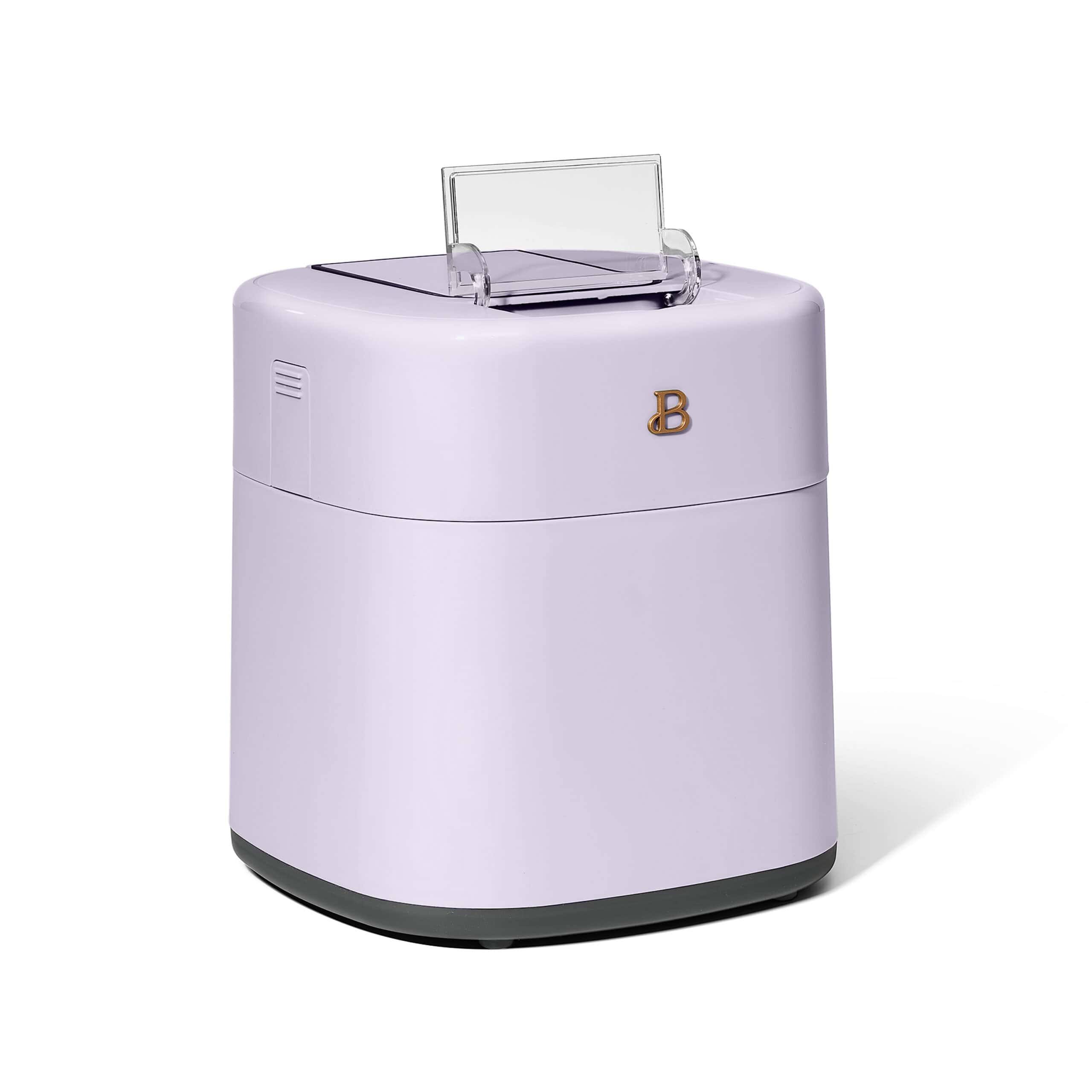Beautiful 1.5 Qt Ice Cream Maker with Touch Activated Display, Lavender by Drew Barrymore