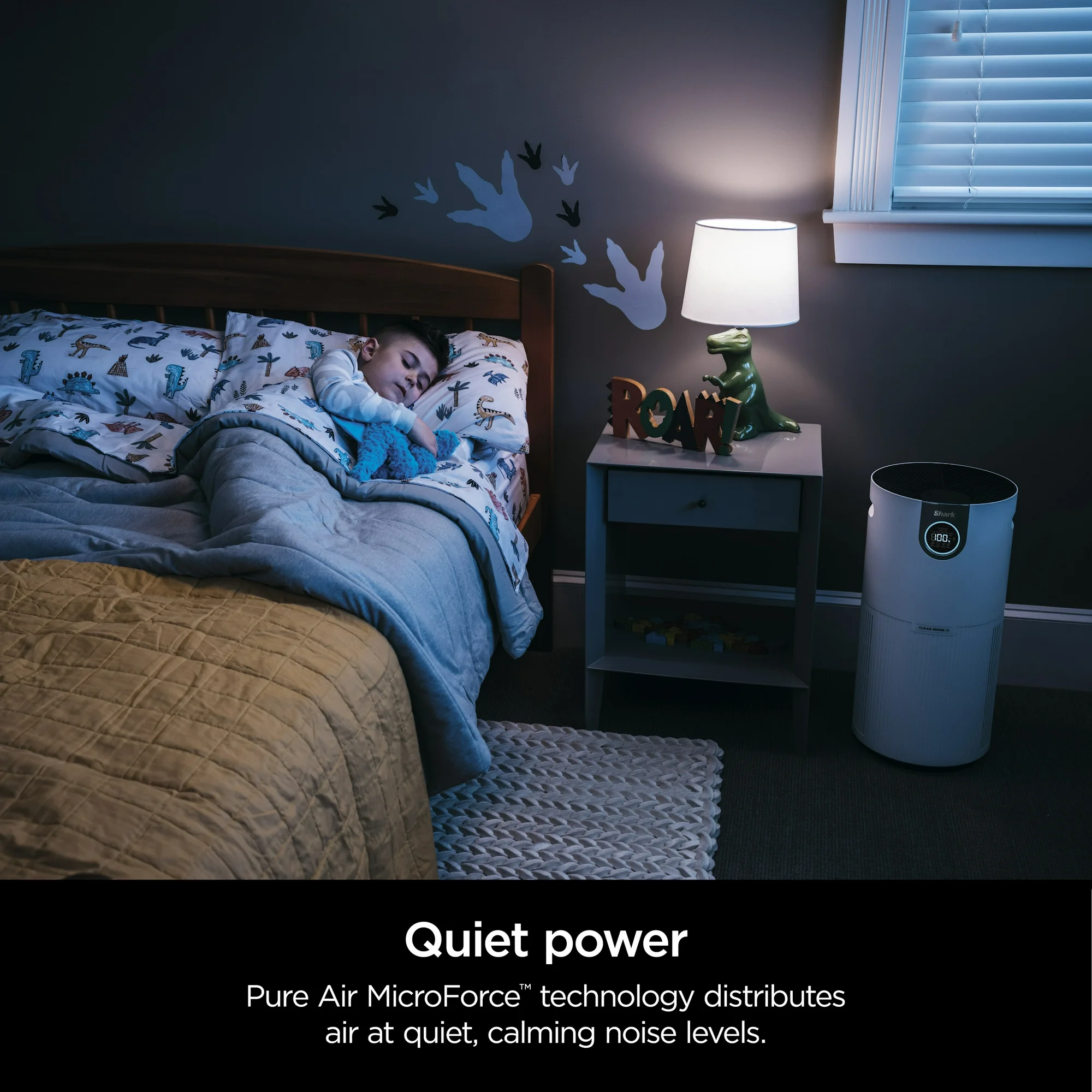 Shark Air Purifier MAX with Nano Seal HEPA, Cleansense IQ, Odor Lock,1000 Sq. ft., White HP200