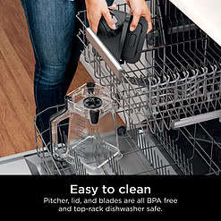 Ninja KS500 Grand Kitchen System 1200, Blender, 4 Preset Auto-iQ Programs