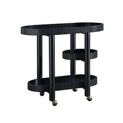 Beautiful Drew Bar Cart by Drew Barrymore, Black