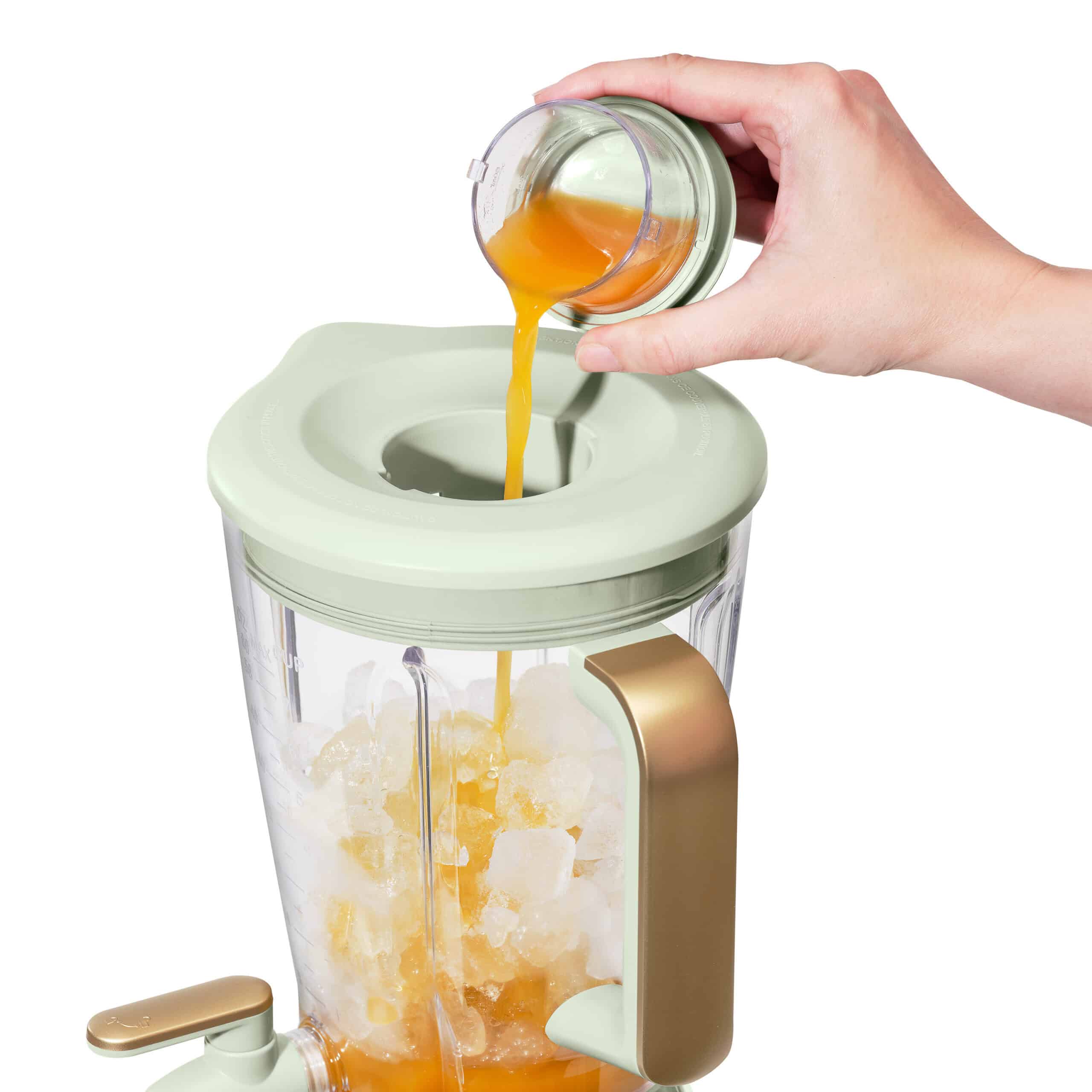Beautiful Slush Crush 60 oz 4-Speed Frozen Drink Maker, Sage Green by Drew Barrymore