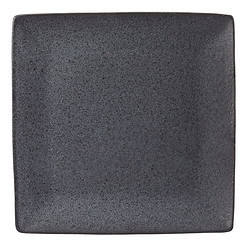 Better Homes & Gardens- Dark Gray Square Stoneware 16-Piece Dinnerware Set