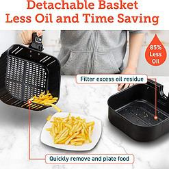 COSORI Pro II 5.8-Quart Smart Air Fryer, 12-in-1, Voice Control, Light Gray
